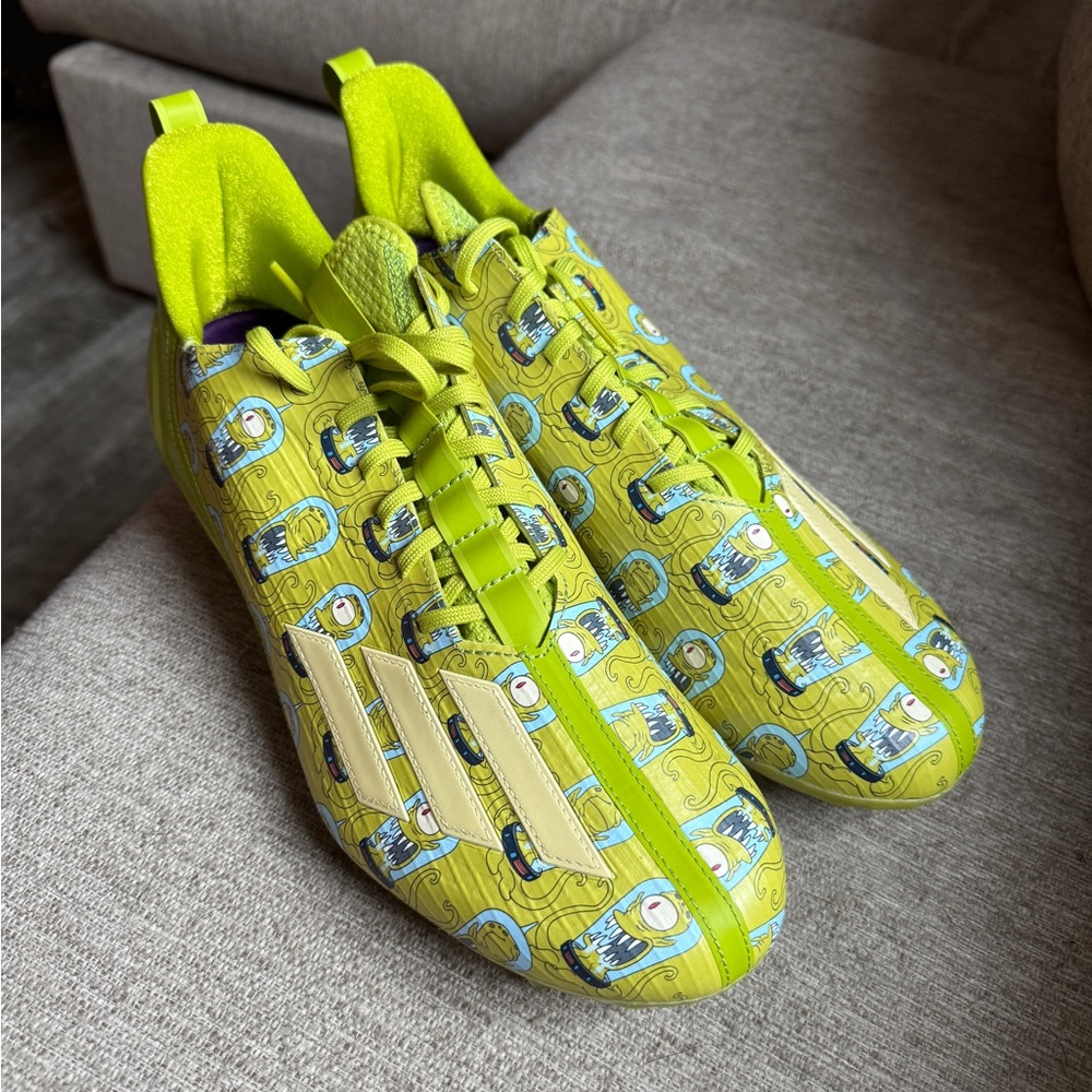 Adidas Adizero 12.0 Simpsons Treehouse of Horror Football Cleats GW1786 Sz 12